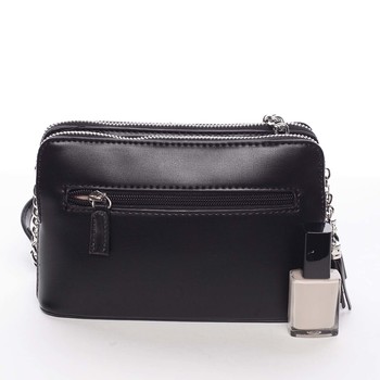 Malá elegantní a moderní crossbody kabelka černá - David Jones Melany