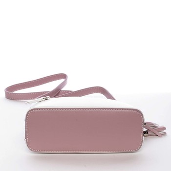 Malá elegantní a moderní crossbody kabelka bílá - David Jones Melany