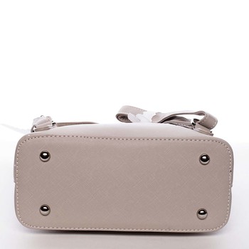 Originální a moderní městský krémově šedý batoh - David Jones JeanPaul