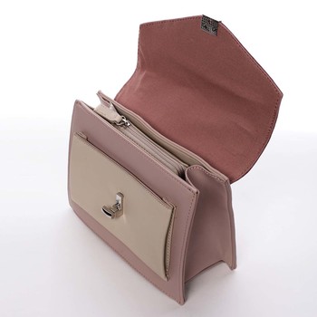 Jedinečná dámská růžová kabelka do ruky - David Jones Andrea