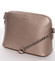 Osobitá a elegantní dámská zlatá crossbody kabelka - David Jones Milagros