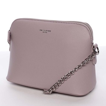 Osobitá a elegantní dámská světle fialová crossbody kabelka - David Jones Milagros