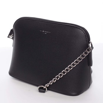 Osobitá a elegantní dámská černá crossbody kabelka - David Jones Milagros