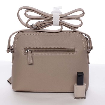 Světlá camel malá crossbody kabelka pro ženy - David Jones Fiorella