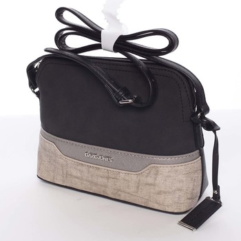 Černá malá crossbody kabelka pro ženy - David Jones Fiorella