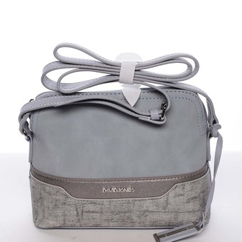 Pastelová modrá malá crossbody kabelka pro ženy - David Jones Fiorella