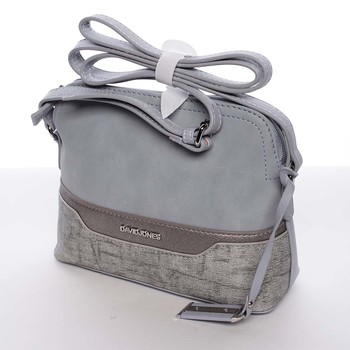 Pastelová modrá malá crossbody kabelka pro ženy - David Jones Fiorella