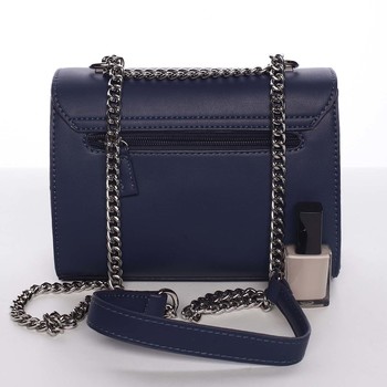 Malá dámská elegantní crossbody kabelka tmavě modrá - David Jones Arianna