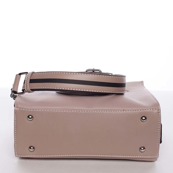 Dámská starorůžová crossbody kabelka s kapsičkou - David Jones Angeli