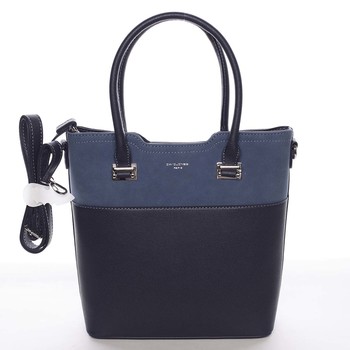 Dámská elegantní a módní tmavě modrá kabelka - David Jones Sandy
