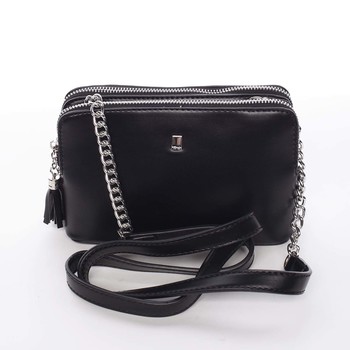 Malá elegantní a moderní crossbody kabelka černá - David Jones Melany