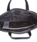 Luxusní kožená taška přes rameno černá - Gerard Henon Derell