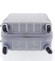 Moderní stříbrný skořepinový cestovní kufr - Ormi Dopp L