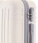 Moderní krémově bílý skořepinový cestovní kufr - Ormi Dopp S