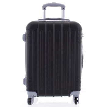 Moderní černý skořepinový cestovní kufr - Ormi Dopp L