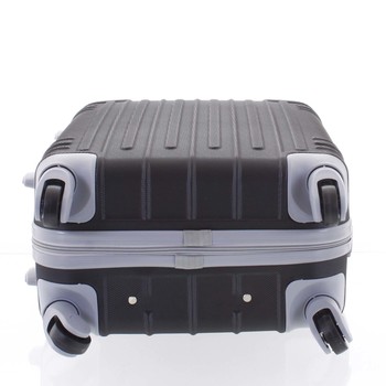 Moderní černý skořepinový cestovní kufr - Ormi Dopp S