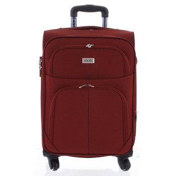 Cestovní kufr tmavě červený sada - Ormi Tessa S, M, L