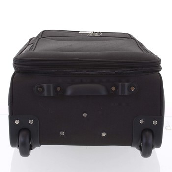 Klasický látkový černý cestovní kufr - Ormi Stof L
