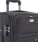 Klasický látkový tmavě šedý cestovní kufr - Ormi Stof M