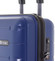 Luxusní modrý skořepinový vzorovaný kufr - Ormi Predhe M