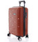 Luxusní červený skořepinový vzorovaný kufr - Ormi Predhe M