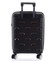 Luxusní černý skořepinový vzorovaný kufr - Ormi Predhe M