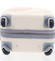 Pevný cestovní kufr krémově bílý - Ormi Evenger S