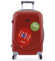 Pevný cestovní kufr červený sada - Ormi Evenger S, M, L