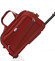 Tmavě červená cestovní taška na kolečkách sada - Lumi Sakk L, M, S
