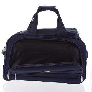 Tmavě modrá cestovní taška na kolečkách - Lumi Sakk L