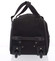 Černá cestovní taška na kolečkách - Lumi Sakk S
