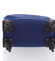 Kvalitní elegantní látkový modrý cestovní kufr - Ormi Mada M