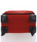 Kvalitní elegantní látkový červený cestovní kufr - Ormi Mada M