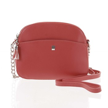 Dámská tmavě růžová crossbody mini kabelka - David Jones Shirley