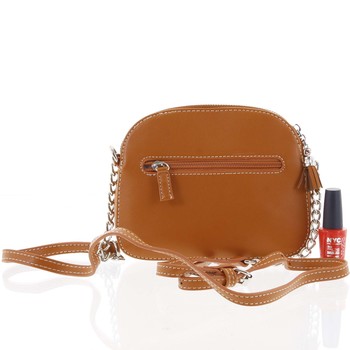 Dámská oranžová crossbody mini kabelka - David Jones Shirley