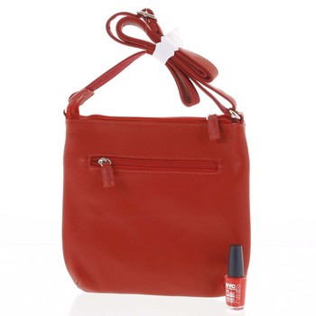 Dámská červená crossbody kabelka - David Jones Alessandra