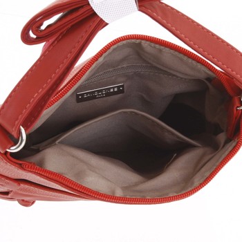 Dámská růžová crossbody kabelka - David Jones Alessandra