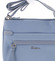 Dámská světle modrá crossbody kabelka - David Jones Alessandra