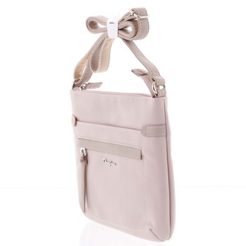 Dámská růžová crossbody kabelka - David Jones Alessandra