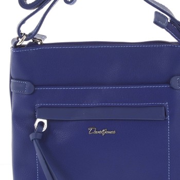 Dámská modrá crossbody kabelka - David Jones Alessandra