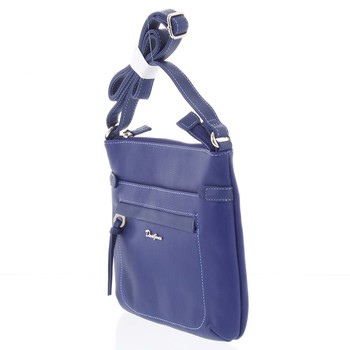 Dámská modrá crossbody kabelka - David Jones Alessandra