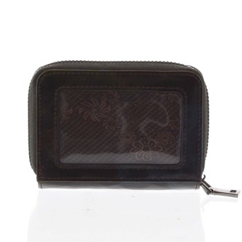Malá dámská peněženka kožená černá - Rovicky 5157