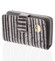 Dámská peněženka kožená černo-šedá - Rovicky 76116