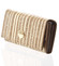 Elegantní dámská kožená peněženka zlatá - Rovicky 64003