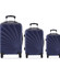 Originální pevný cestovní kufr modrý sada - Ormi Sheli L, M, S