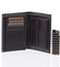 Elegantní pánská kožená peněženka černá - BUFFALO Amasai