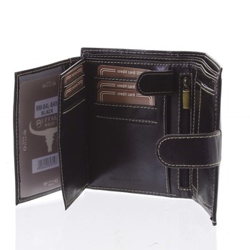 Pánská kožená peněženka černá - BUFFALO Elliott