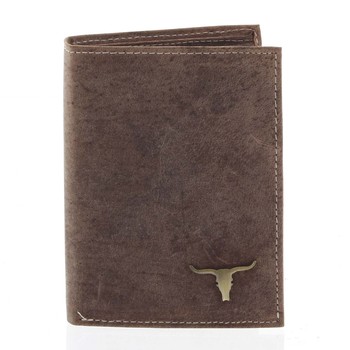 Pánská kožená peněženka camel - BUFFALO Dura