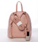 Unikátní malý dámský batůžek/kabelka do města růžový - Dudlin Eyal
