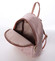 Unikátní malý dámský batůžek/kabelka do města růžový - Dudlin Eyal